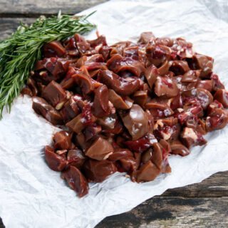 Dana Ciğer Kuşbaşı/500g